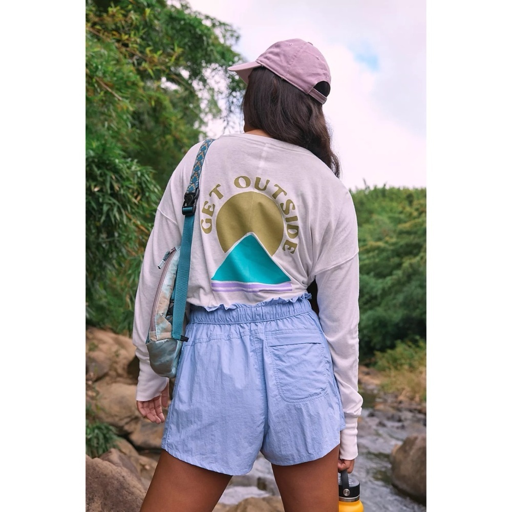 Free People Movement Victory Lap Graphic Long-Sleeve